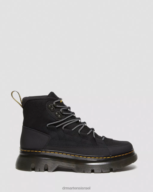 מגפיים קז'ואל מעור בורי Dr. Martens Ajax שחור & קשיח במיוחד והידרו הַנעָלָה N8BB845