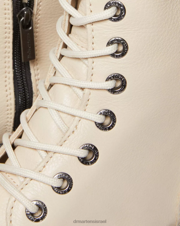 מגפי ג'דון פיזה משטחי עור Dr. Martens קלף בז' פיזה הַנעָלָה N8BB8112