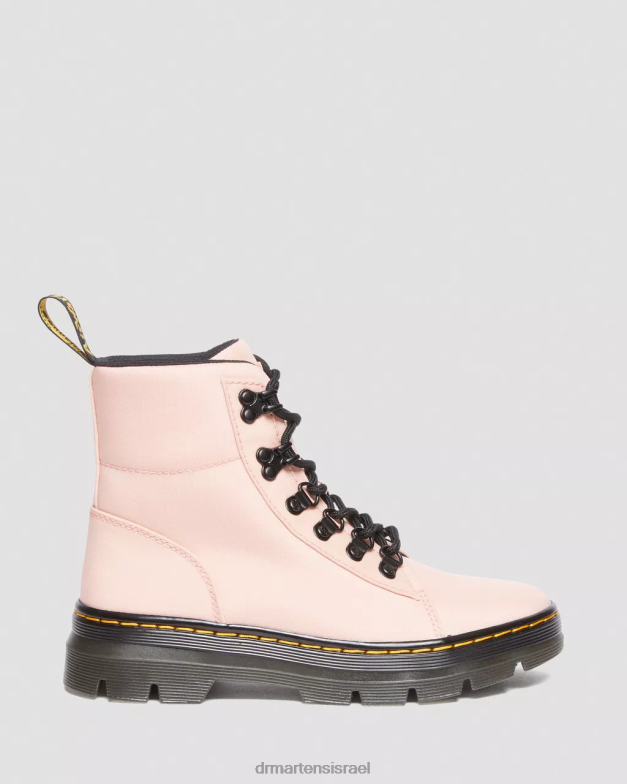 מסרק מגפי ניילון ועור Dr. Martens ניילון ציקלון בצבע בז' אפרסק הַנעָלָה N8BB8179