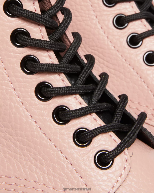 מגפי פלטפורמה מעור נאפה סינקלייר טחינה Dr. Martens נאפה טחינה בצבע בז' אפרסק הַנעָלָה N8BB8214