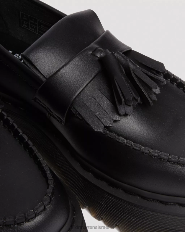 מכנסי ציצית טבעוניים של אדריאן פליקס פלטפורמת Dr. Martens פליקס שחור לשפשף הַנעָלָה N8BB8221
