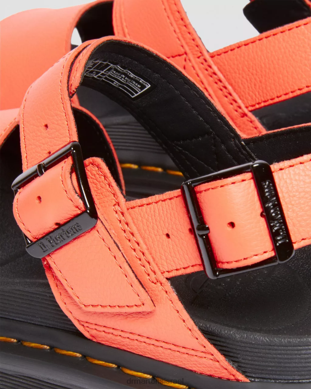 סנדלי רצועת עור ווס פיזה Dr. Martens אלמוגים פיזה הַנעָלָה N8BB8276