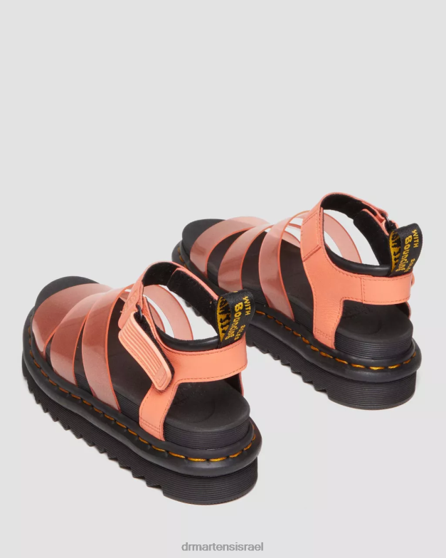 סנדלי רצועת נצנצים בלייר ג'לי Dr. Martens אלמוגים פיזה הַנעָלָה N8BB8350