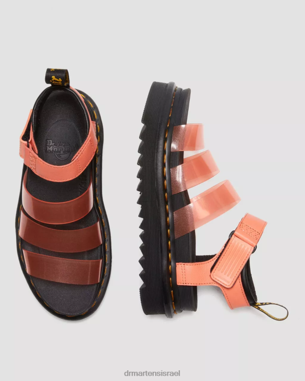 סנדלי רצועת נצנצים בלייר ג'לי Dr. Martens אלמוגים פיזה הַנעָלָה N8BB8350