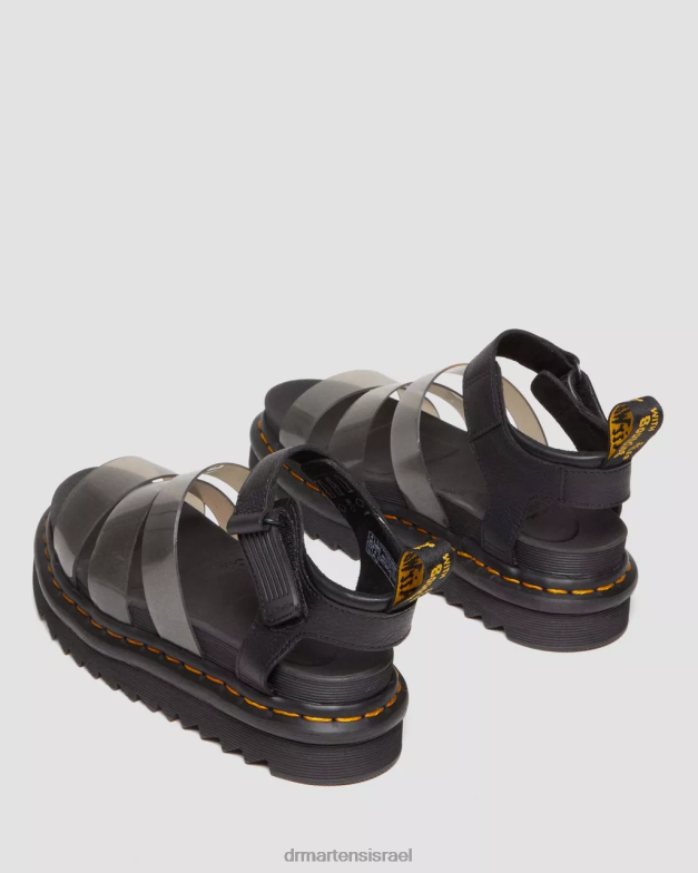 סנדלי רצועת נצנצים בלייר ג'לי Dr. Martens פיזה שחורה הַנעָלָה N8BB8351