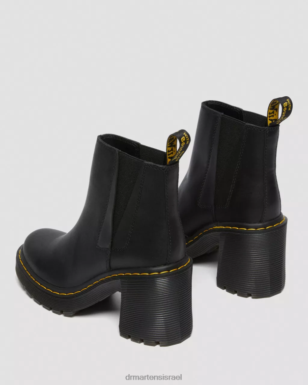 מגפי צ'לסי עקב מתרחבים מעור ספנס Dr. Martens שלח שחור הַנעָלָה N8BB835