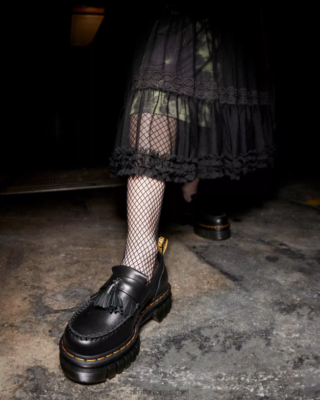 אוריק נאפה לוקס פלטפורמה Dr. Martens נאפה לוקס שחורה הַנעָלָה N8BB8369