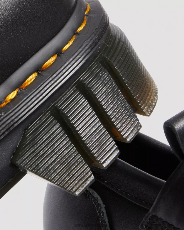 אוריק נאפה לוקס פלטפורמה Dr. Martens נאפה לוקס שחורה הַנעָלָה N8BB8369