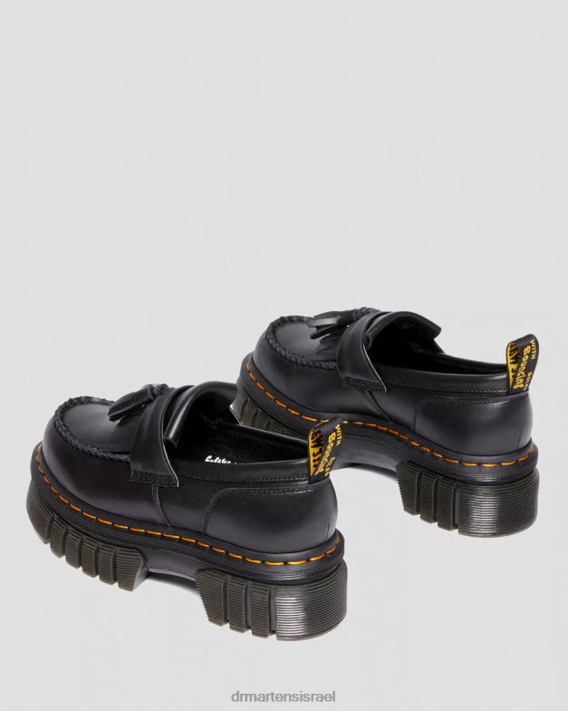 אוריק נאפה לוקס פלטפורמה Dr. Martens נאפה לוקס שחורה הַנעָלָה N8BB8369