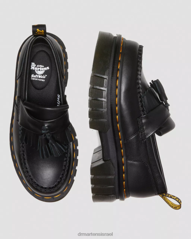 אוריק נאפה לוקס פלטפורמה Dr. Martens נאפה לוקס שחורה הַנעָלָה N8BB8369