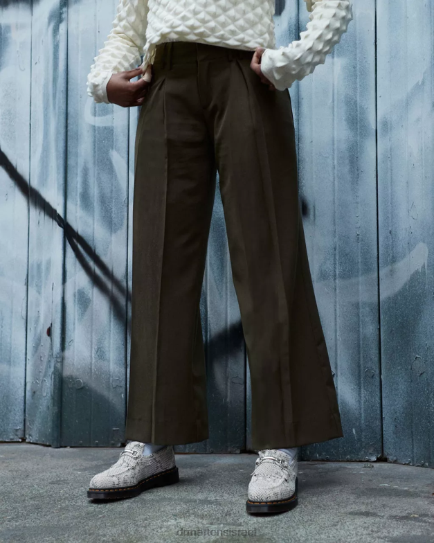 נעלי זמש בהדפס אדריאן סנפל פיתון Dr. Martens זמש בהדפס חול ופיתון שחור הַנעָלָה N8BB8377