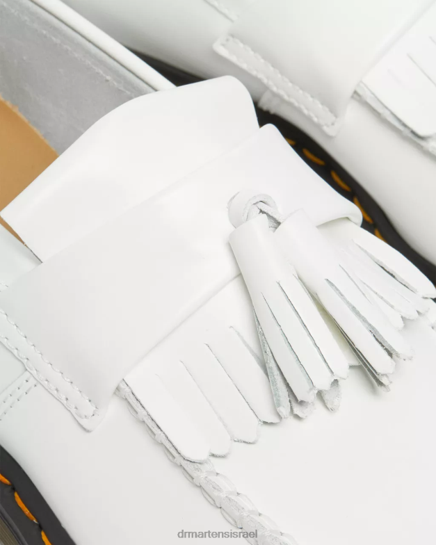 מכנסי ציצית מעור אדריאן צהוב תפר Dr. Martens חלק הַנעָלָה N8BB8378