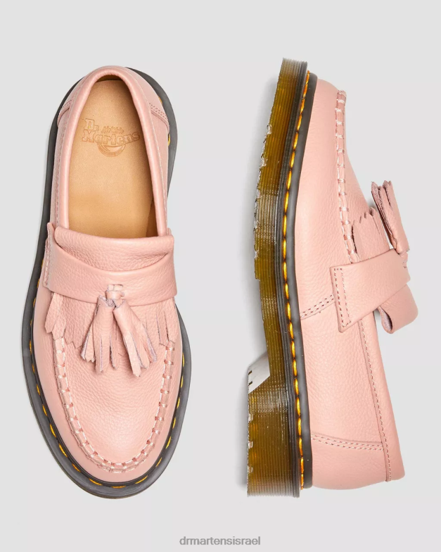 מכנסי ציצית מעור אדריאן וירג'יניה Dr. Martens אפרסק בז' וירג'יניה הַנעָלָה N8BB8379