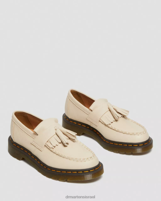 מכנסי ציצית מעור אדריאן וירג'יניה Dr. Martens קלף בז' וירג'יניה הַנעָלָה N8BB8380