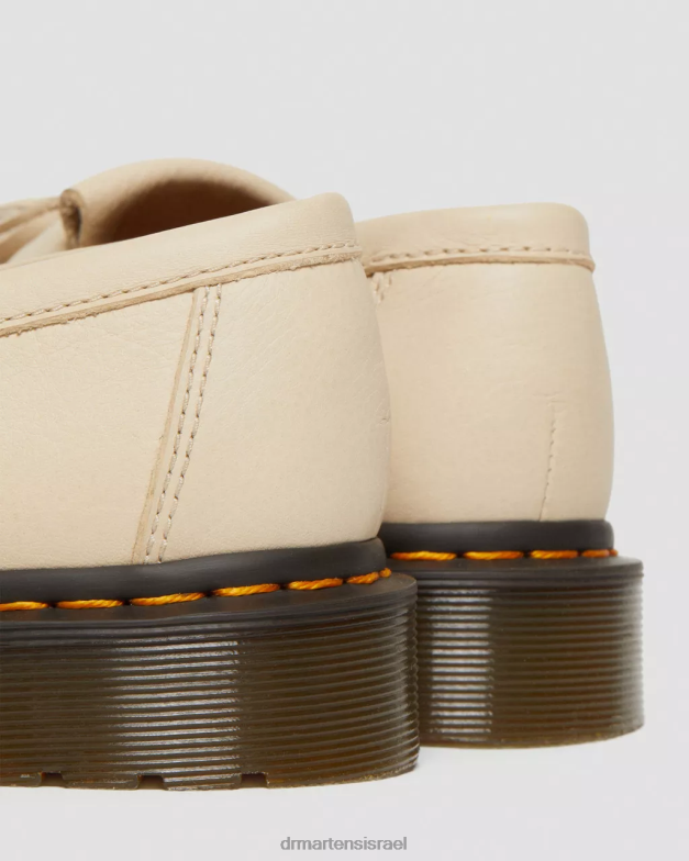 מכנסי ציצית מעור אדריאן וירג'יניה Dr. Martens קלף בז' וירג'יניה הַנעָלָה N8BB8380