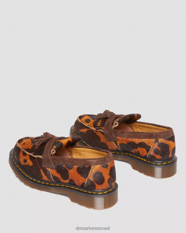 אדריאן עשוי שיער באנגליה על נעלי גדילים Dr. Martens אוצלוט ושיער חום כהה הַנעָלָה N8BB8382