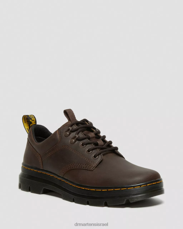 נעלי עזר מעור רידר קרייזי סוס Dr. Martens סוס משוגע חום כהה הַנעָלָה N8BB8388