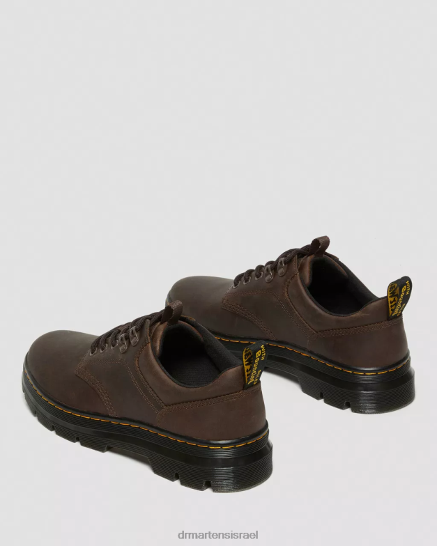 נעלי עזר מעור רידר קרייזי סוס Dr. Martens סוס משוגע חום כהה הַנעָלָה N8BB8388