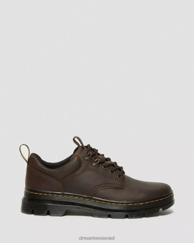 נעלי עזר מעור רידר קרייזי סוס Dr. Martens סוס משוגע חום כהה הַנעָלָה N8BB8388