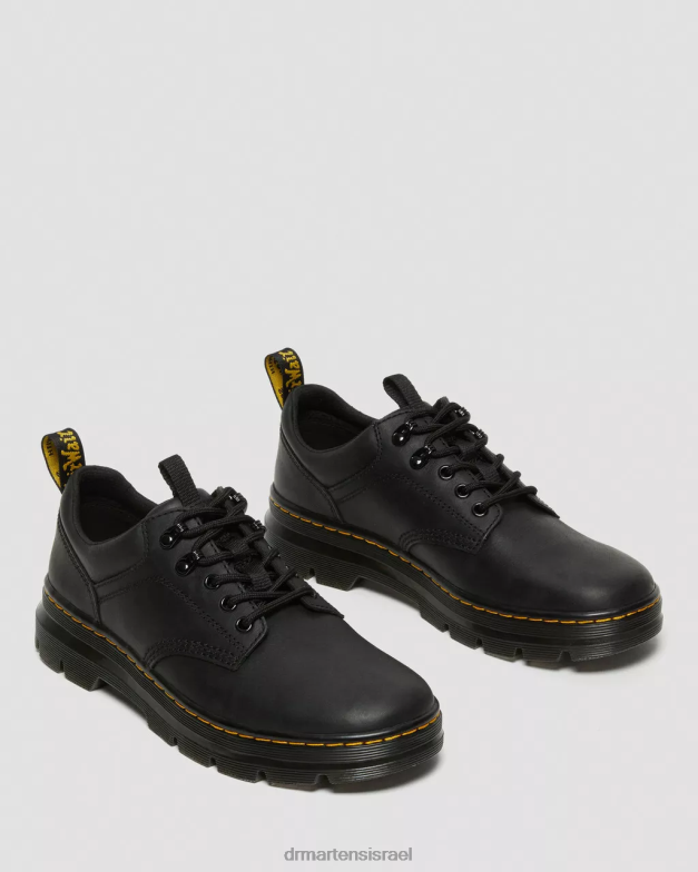 נעלי עזר מעור רידר וויומינג Dr. Martens ויומינג שחורה הַנעָלָה N8BB8390