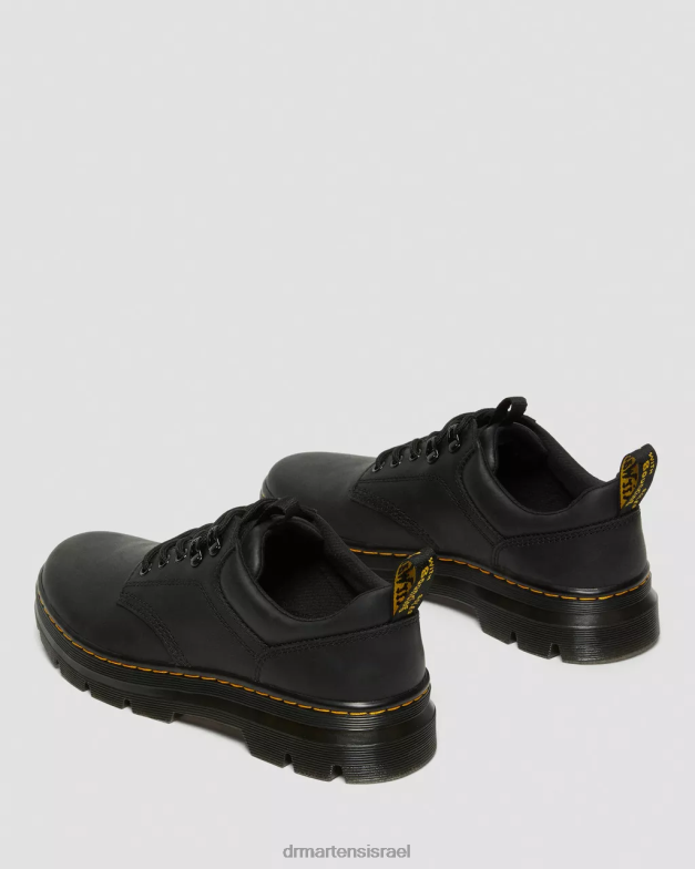 נעלי עזר מעור רידר וויומינג Dr. Martens ויומינג שחורה הַנעָלָה N8BB8390