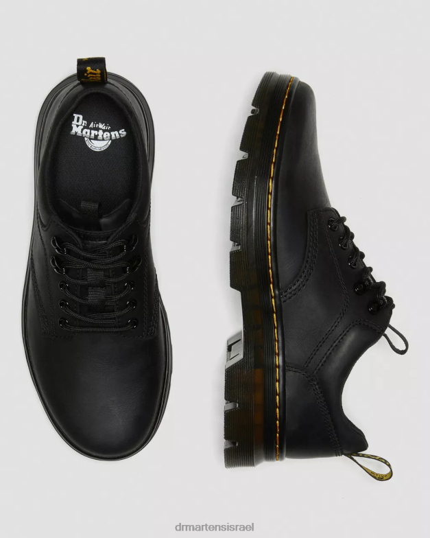 נעלי עזר מעור רידר וויומינג Dr. Martens ויומינג שחורה הַנעָלָה N8BB8390