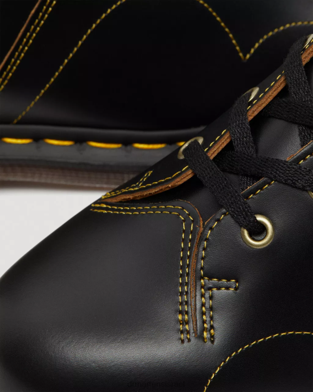 מגפי קוף וינטג' של כנסייה Dr. Martens וינטג' שחור חלק הַנעָלָה N8BB844