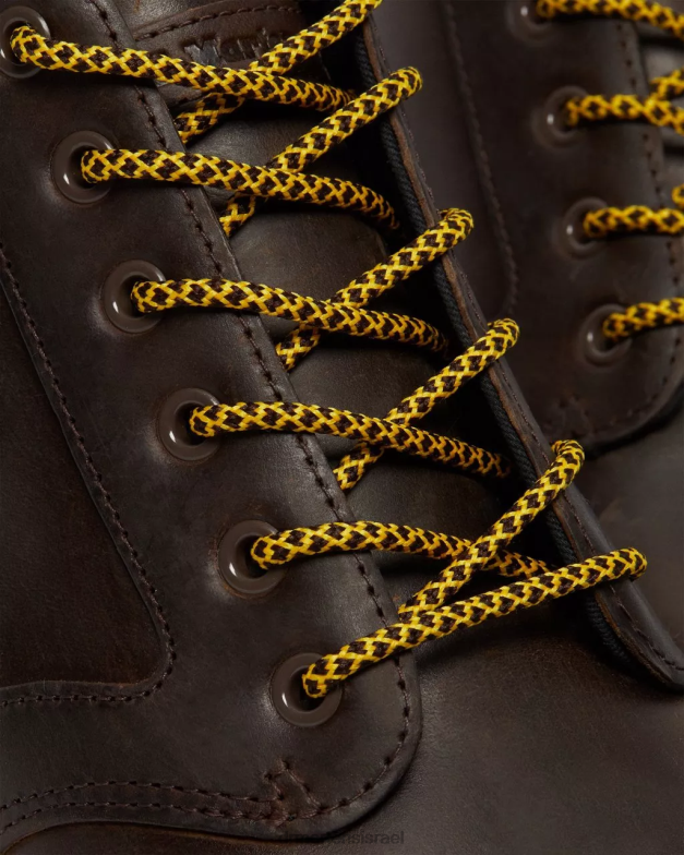 מגפיים מזדמנים מעור גרוני Dr. Martens סוס חום מטורף הַנעָלָה N8BB850