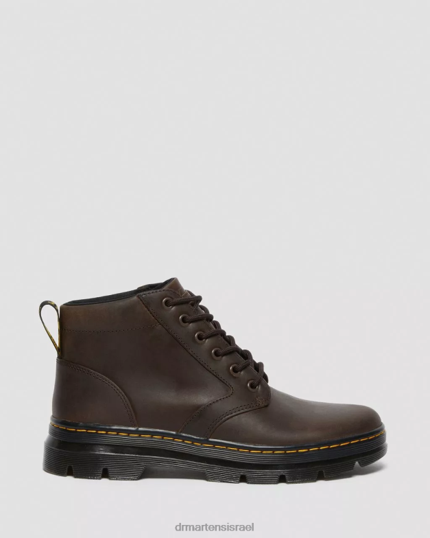 מגפיים מזדמנים מעור גרוני Dr. Martens סוס חום מטורף הַנעָלָה N8BB850