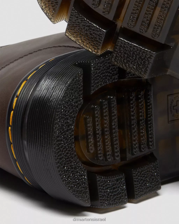 מגפיים מזדמנים מעור גרוני Dr. Martens סוס חום מטורף הַנעָלָה N8BB850