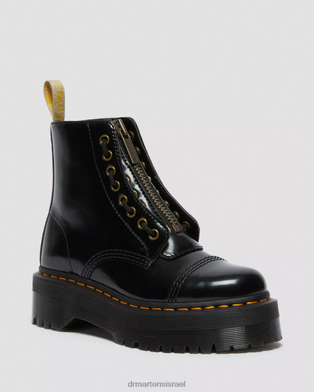מגפי פלטפורמה טבעוניים של סינקלר Dr. Martens שחור אוקספורד הַנעָלָה N8BB851