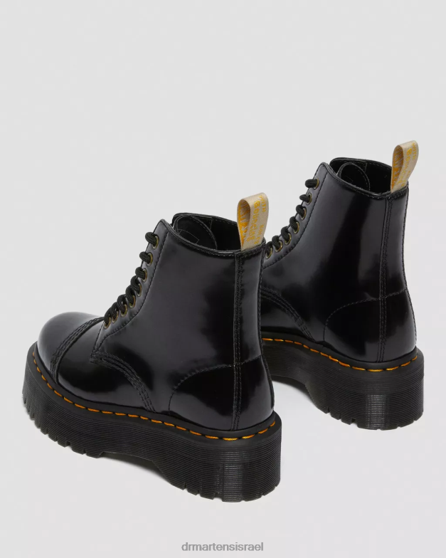 מגפי פלטפורמה טבעוניים של סינקלר Dr. Martens שחור אוקספורד הַנעָלָה N8BB851