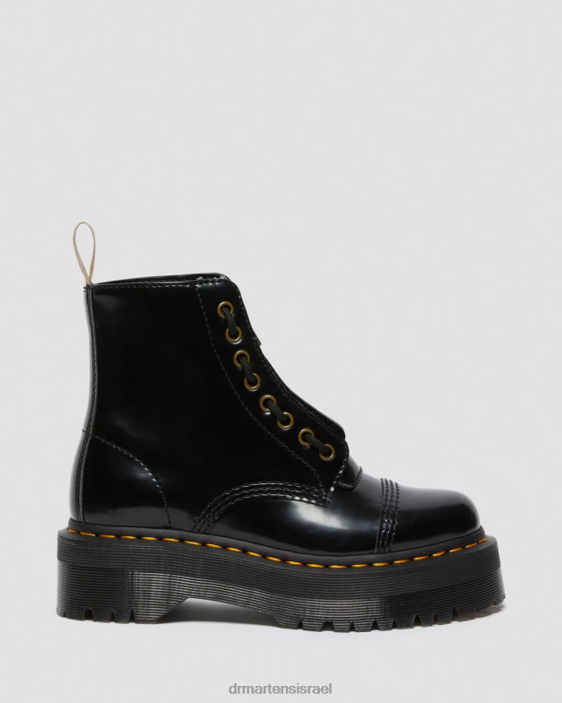 מגפי פלטפורמה טבעוניים של סינקלר Dr. Martens שחור אוקספורד הַנעָלָה N8BB851