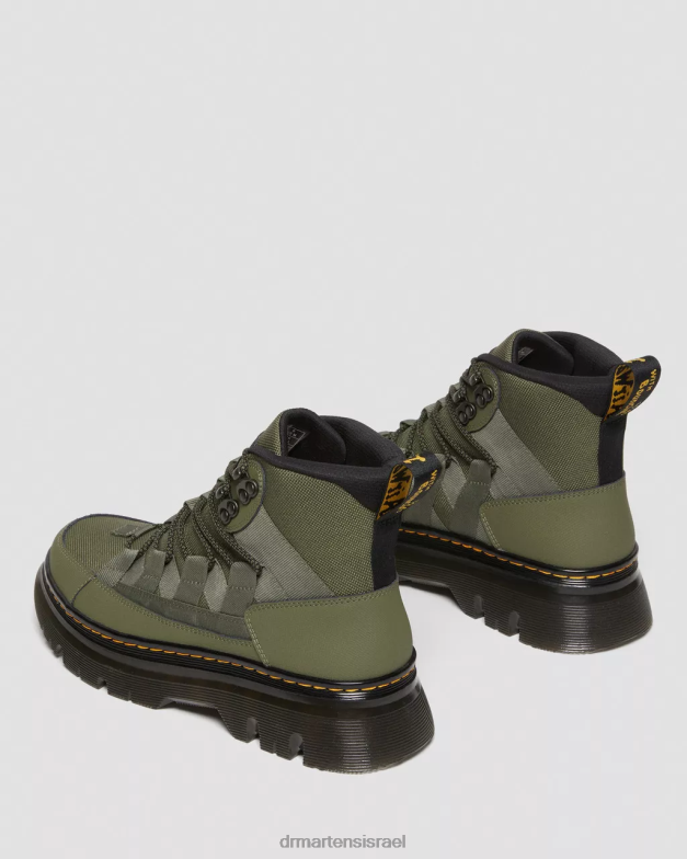 מגפיים קז'ואל מעור בורי Dr. Martens אייאקס ירוק חאקי & קשיח במיוחד והידרו הַנעָלָה N8BB881