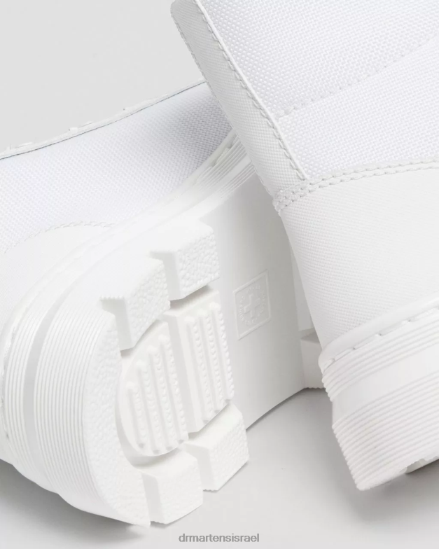 מסרקים מגפיים פולי קז'ואל Dr. Martens אייאקס לבן ופולי קשיח במיוחד הַנעָלָה N8BB884