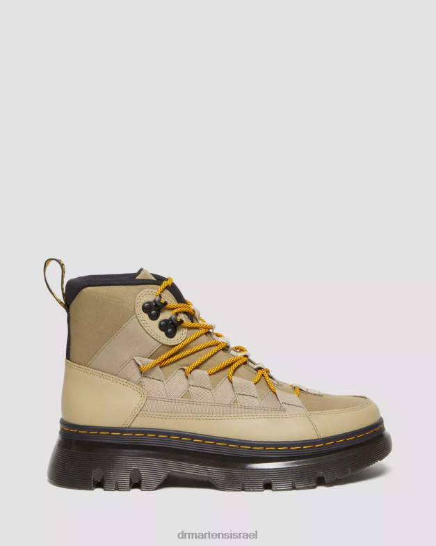 מגפי ניילון בורי ועור Dr. Martens ציקלון זית חיוור ניילון & lapstone הַנעָלָה N8BB8161