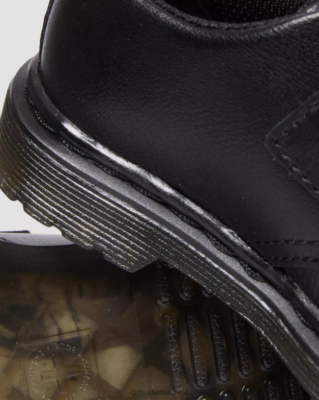 נעלי וולקרו אוקספורד של קמרון לתינוקות/פעוטות Dr. Martens שחור t lamper הַנעָלָה N8BB8397