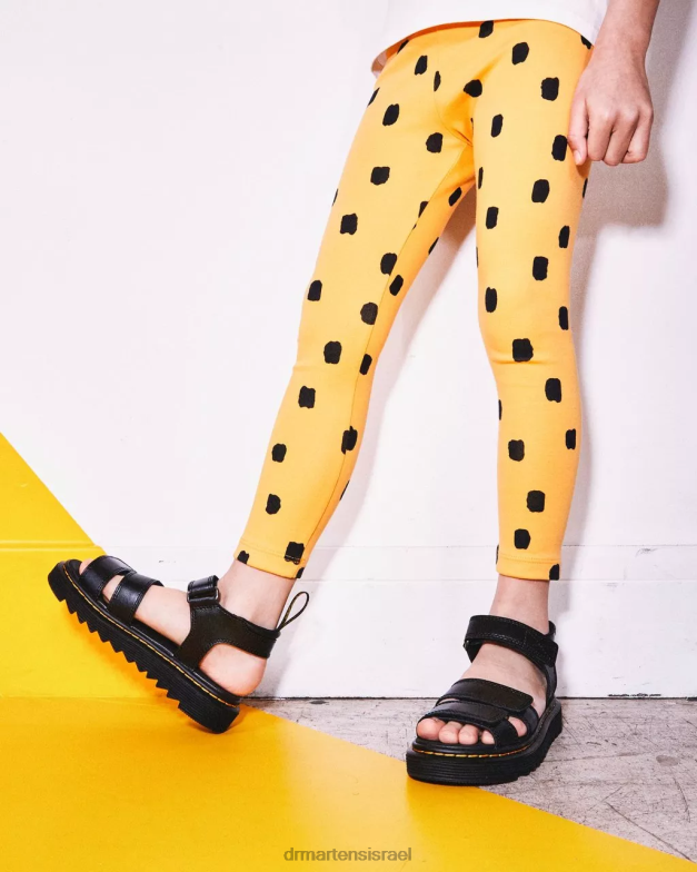 סנדלי רצועת עור ג'וניור קלייר Dr. Martens שחור t lamper הַנעָלָה N8BB8430