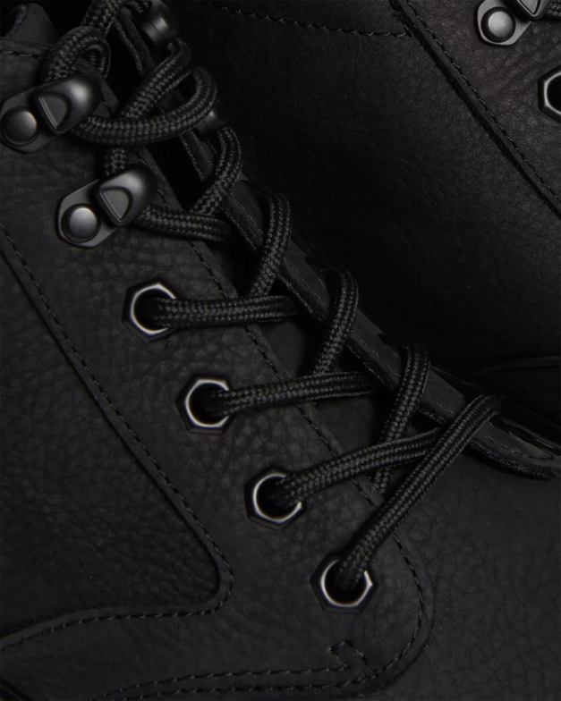 מגפי שימוש מעור נובוק בוני טחון Dr. Martens נובוק טחון שחור wp הַנעָלָה N8BB8108