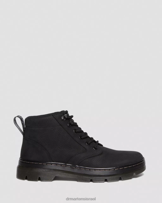 מגפי שימוש מעור נובוק בוני טחון Dr. Martens נובוק טחון שחור wp הַנעָלָה N8BB8108