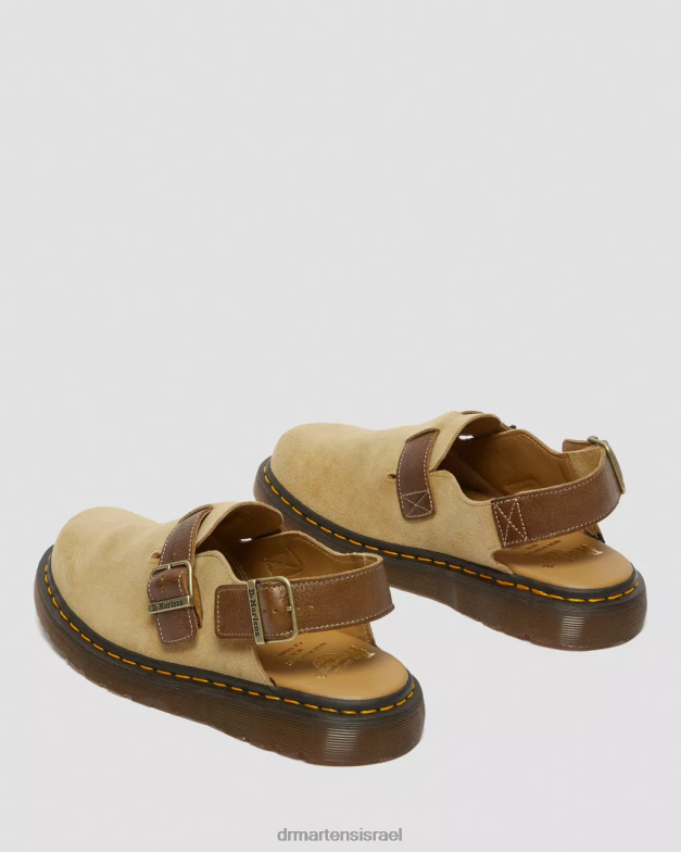 Jorge תוצרת אנגליה מגלשות זמש Dr. Martens חוֹל הַנעָלָה N8BB8355