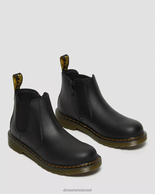 Youth 2976 softy t עור מגפי צ'לסי Dr. Martens שחור softy t הַנעָלָה N8BB8459