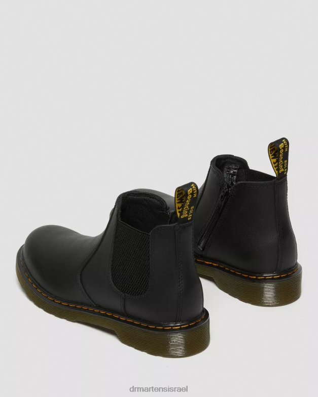 Youth 2976 softy t עור מגפי צ'לסי Dr. Martens שחור softy t הַנעָלָה N8BB8459