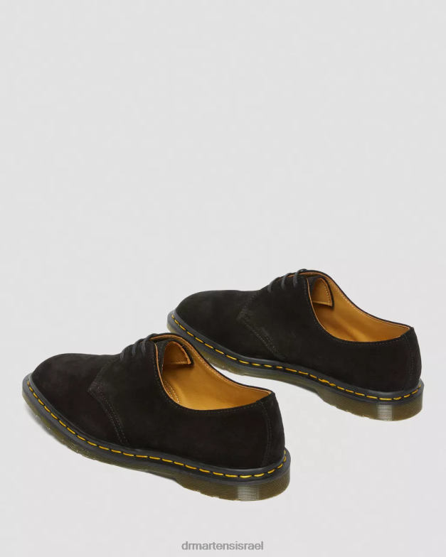 archie ii תוצרת אנגליה נעלי אוקספורד זמש Dr. Martens שחור רפלו זמש עגל mb הַנעָלָה N8BB8334