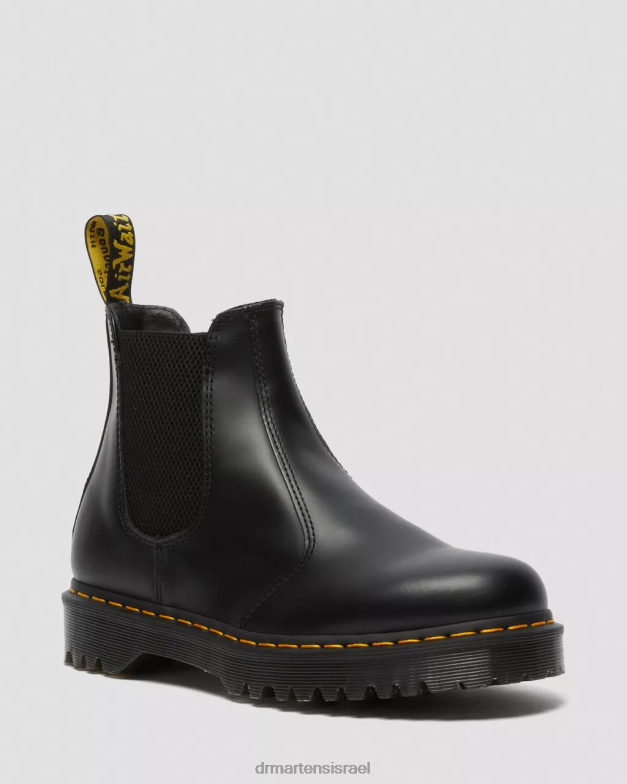 מגפי צ'לסי מעור חלק bex 2976 Dr. Martens שחור חלק הַנעָלָה N8BB830
