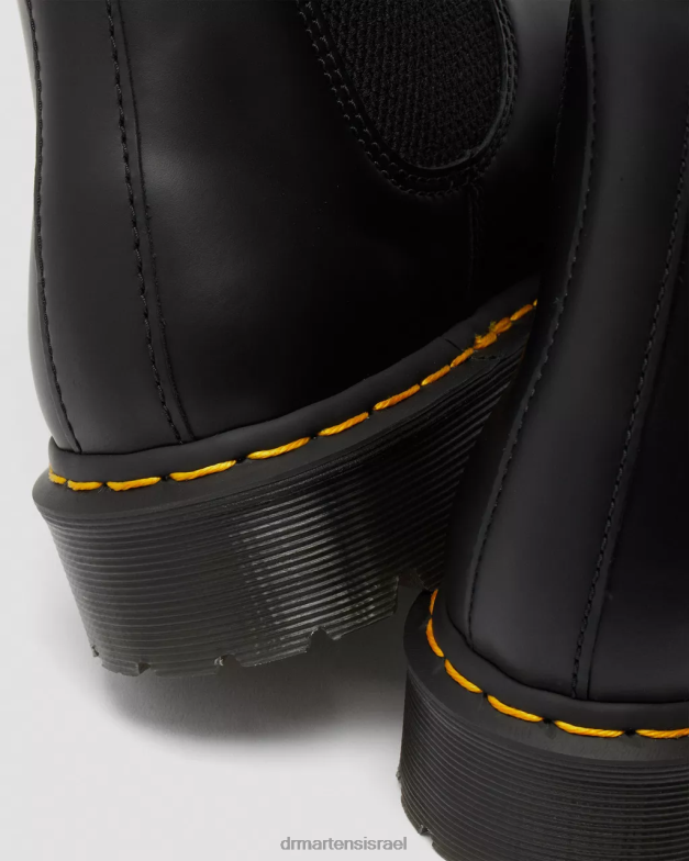 מגפי צ'לסי מעור חלק bex 2976 Dr. Martens שחור חלק הַנעָלָה N8BB830