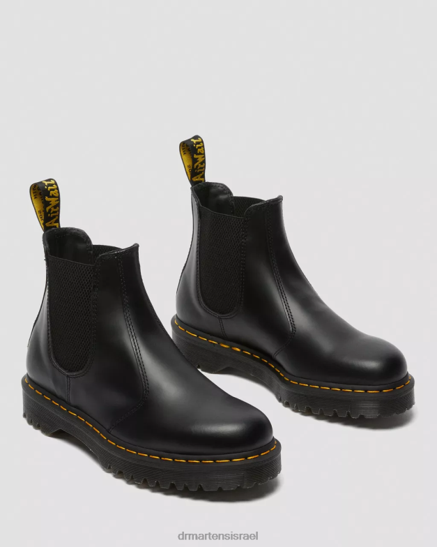 מגפי צ'לסי מעור חלק bex 2976 Dr. Martens שחור חלק הַנעָלָה N8BB830