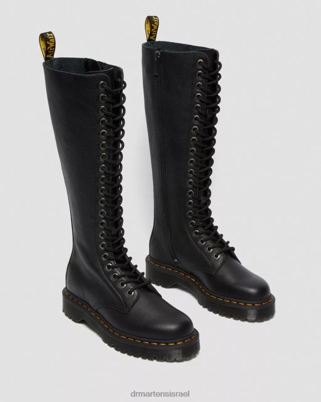 מגפיים בגובה הברכיים מעור bex pisa 1b60 Dr. Martens פיזה שחורה הַנעָלָה N8BB8210