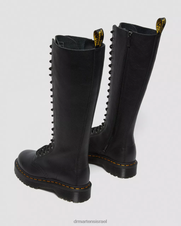 מגפיים בגובה הברכיים מעור bex pisa 1b60 Dr. Martens פיזה שחורה הַנעָלָה N8BB8210