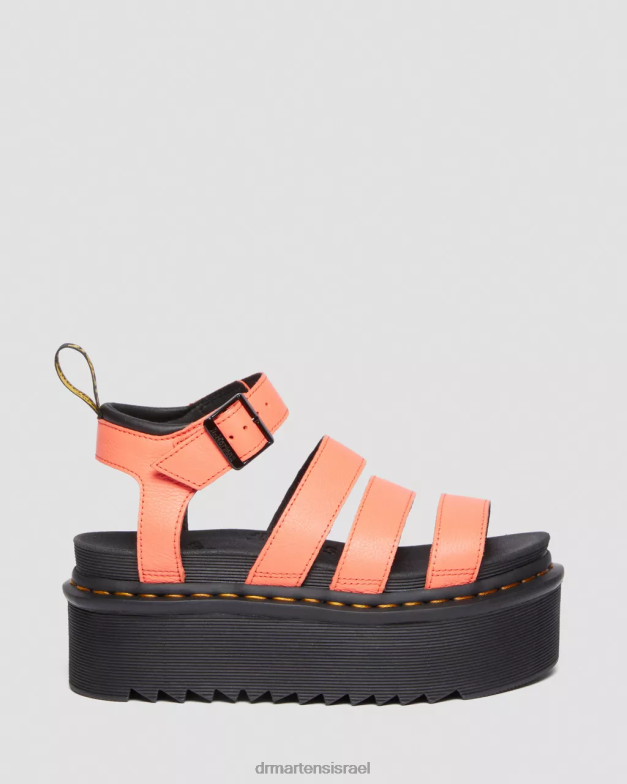 סנדלי רצועת פלטפורמה מעור blaire pisa Dr. Martens אלמוגים פיזה הַנעָלָה N8BB8264